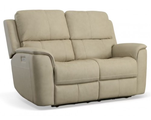 Henry Power Reclining Loveseat with Power Headrests and Lumbar