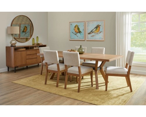 Millwork Rectangular Dining Table Group