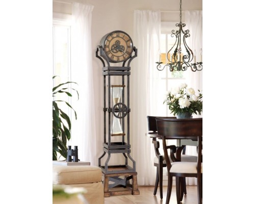 Hourglass Grandfather Clock