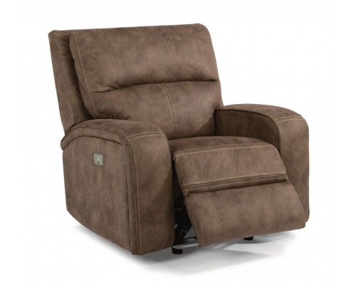 Nirvana Power Recliner with Power Headrest Tan