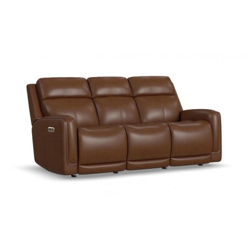 Alister Gliding Power Reclining Sofa with Power Headrest and Lumbar