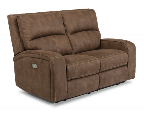 Nirvana Power Reclining Loveseat with Power Headrests