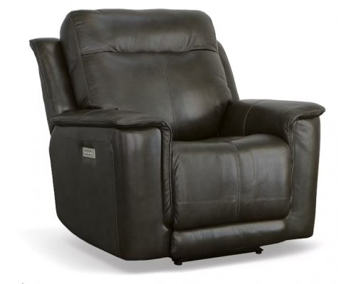 Miller Power Recliner with Power Headrest and Adjustable Lumbar Charcoal