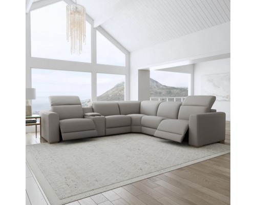 Aurora Power Reclining Sectional with Power Headrests