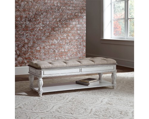 MAGNOLIA MANOR BED BENCH