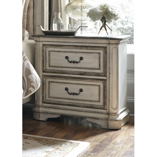 Magnolia Manor 2 Drawer Night Stand