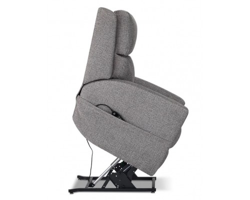 Score Fabric Power Lift Recliner with Power Headrest & Lumbar