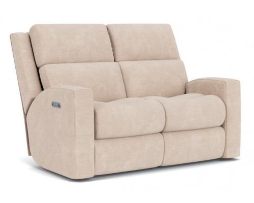 Score Power Reclining Loveseat with Power Headrests and Lumbar