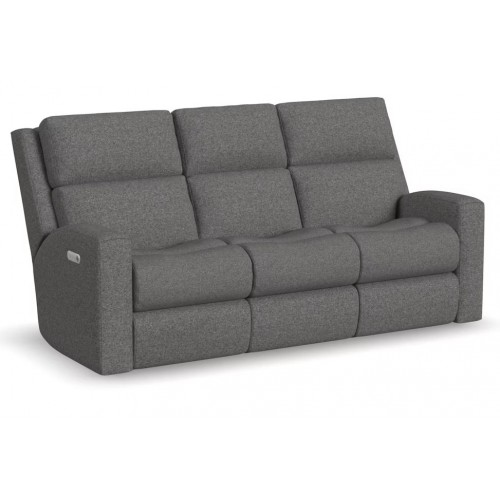 Score Power Reclining Sofa with Power Headrests and Lumbar