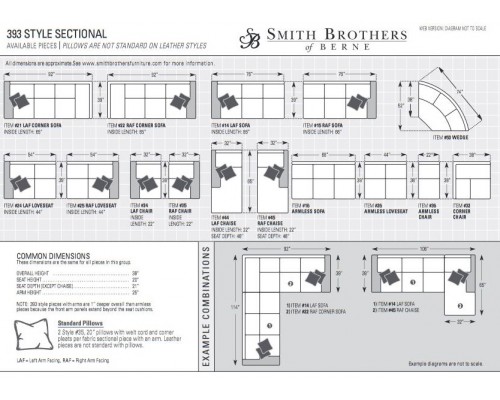 393 Sectional