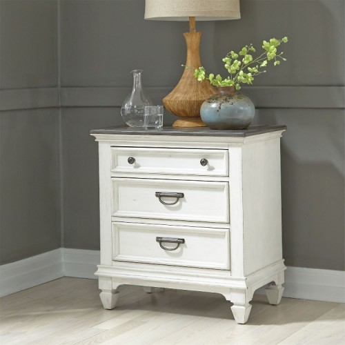 ALLYSON PARK NIGHT STAND W/ CHARGING STATION