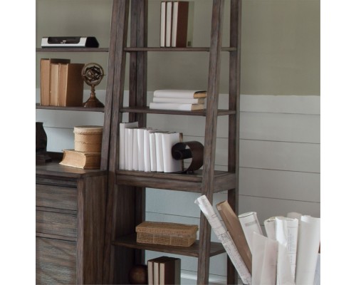 Stone Brook Leaning Bookcase