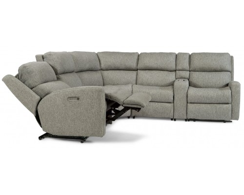  Catalina Fabric Power Reclining Sectional with Power Headrests