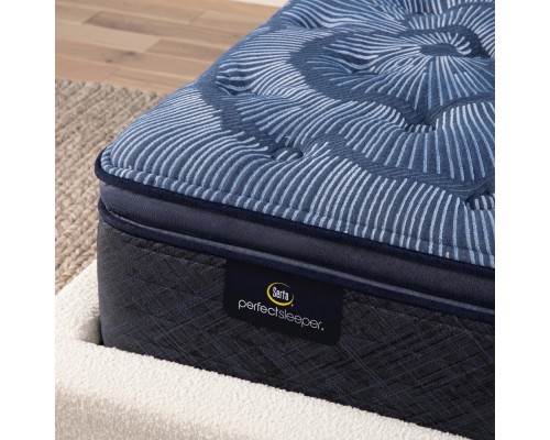 Perfect Sleeper Cobalt Calm Plush Pillow Top