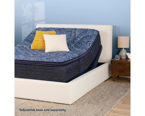 Perfect Sleeper Cobalt Calm Plush Pillow Top