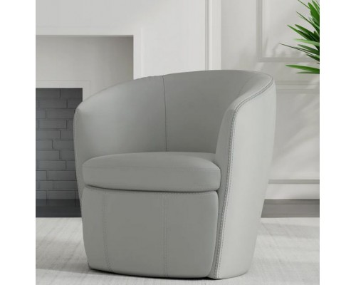 BAROLO Steamboat Ice Swivel Club Chair