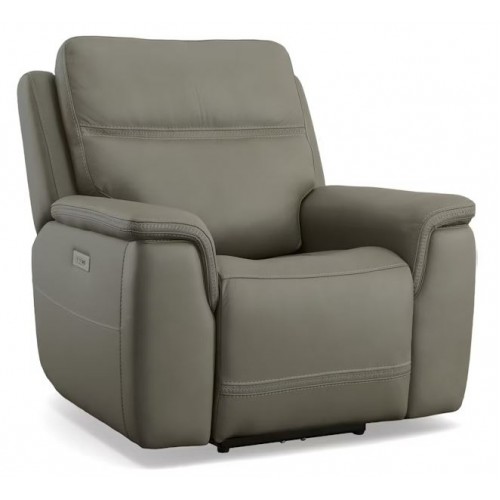 Sawyer Power Recliner with Power Headrest and Lumbar Taupe