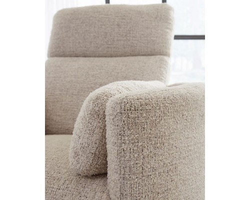 RADIUS - BURLAP Manual Swivel Glider Recliner