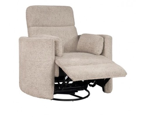 RADIUS - BURLAP Manual Swivel Glider Recliner